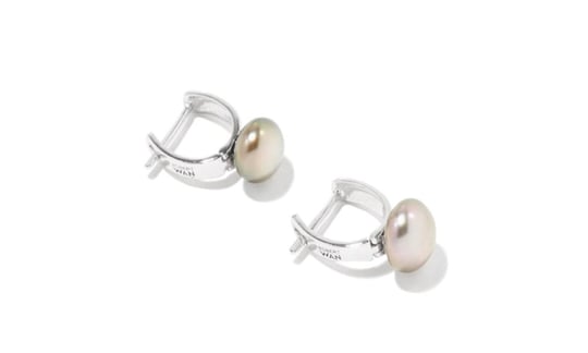 Tahitian pearl Amour Earrings - Gold