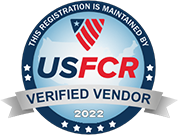 USFCR verified vendor seal