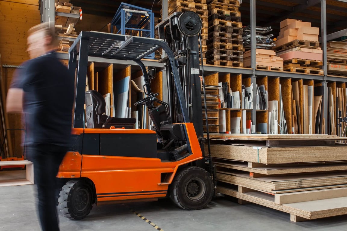 Warehouse team preparing wholesale orders for shipment