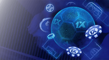 Gráfico de 1xBet destacando Impulso de acumuladas con ganancias aumentadas hasta 250%