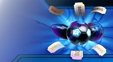 1xBet banner advertising Welcome Bonus with 120% match up to €100