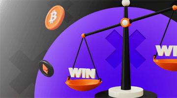 1xBit Advancebet promo graphic highlighting boosted odds on balance
