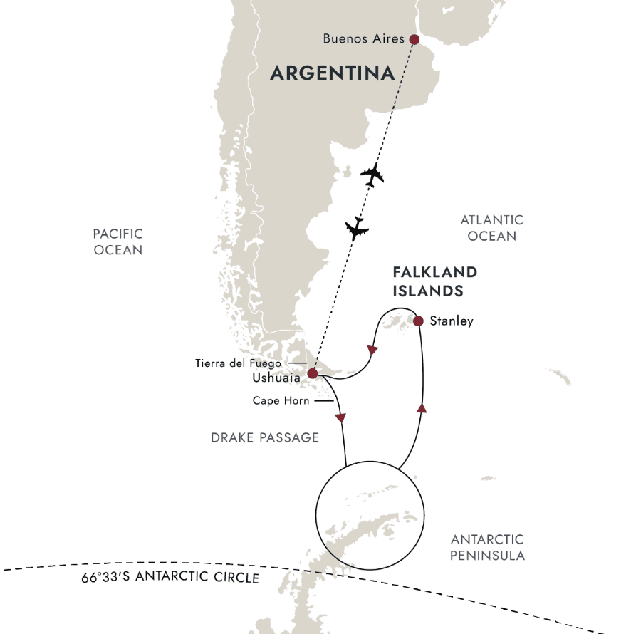 Mapa del Itinerario
