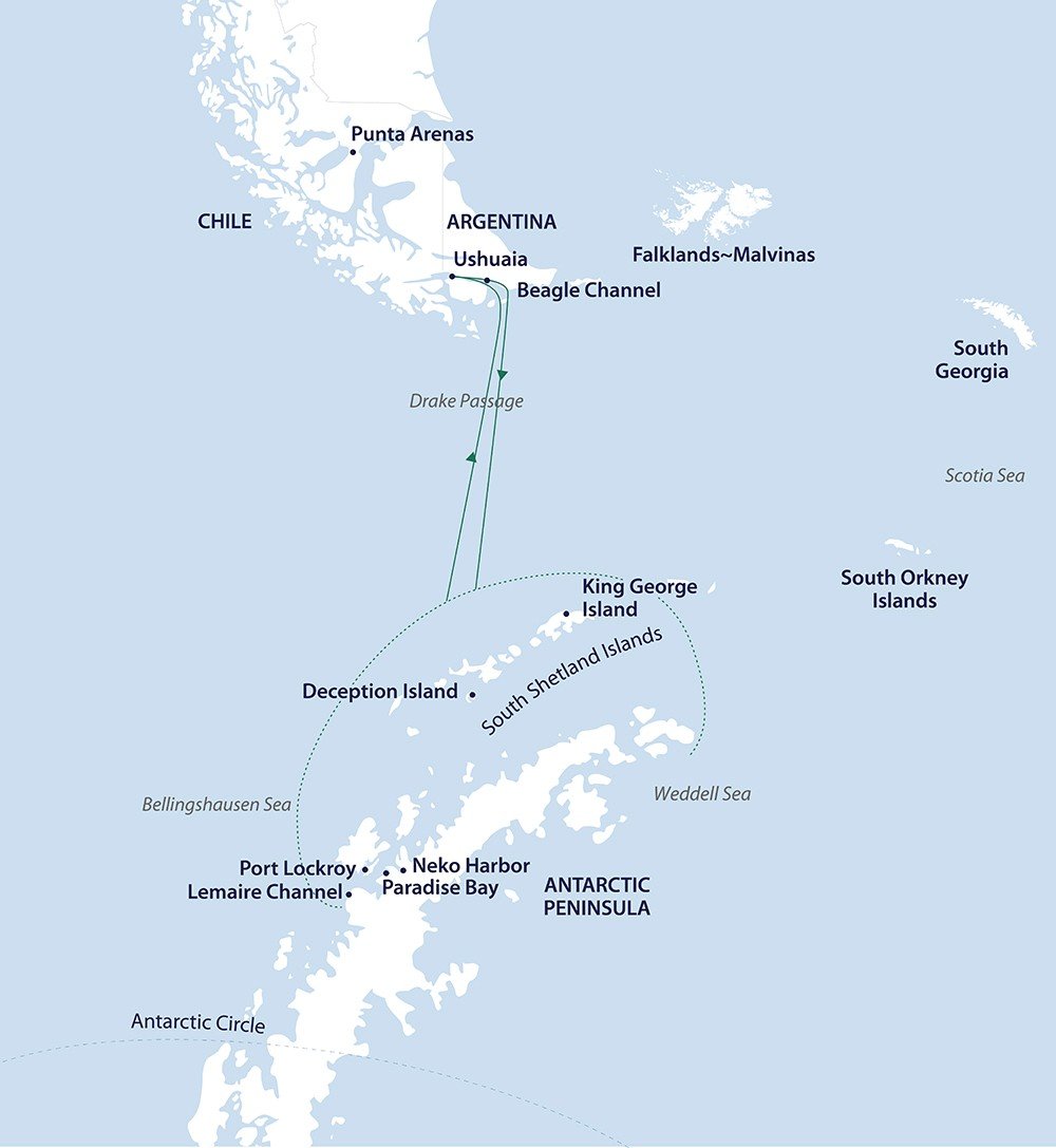 Antarctica Active: All Inclusive Activities Route