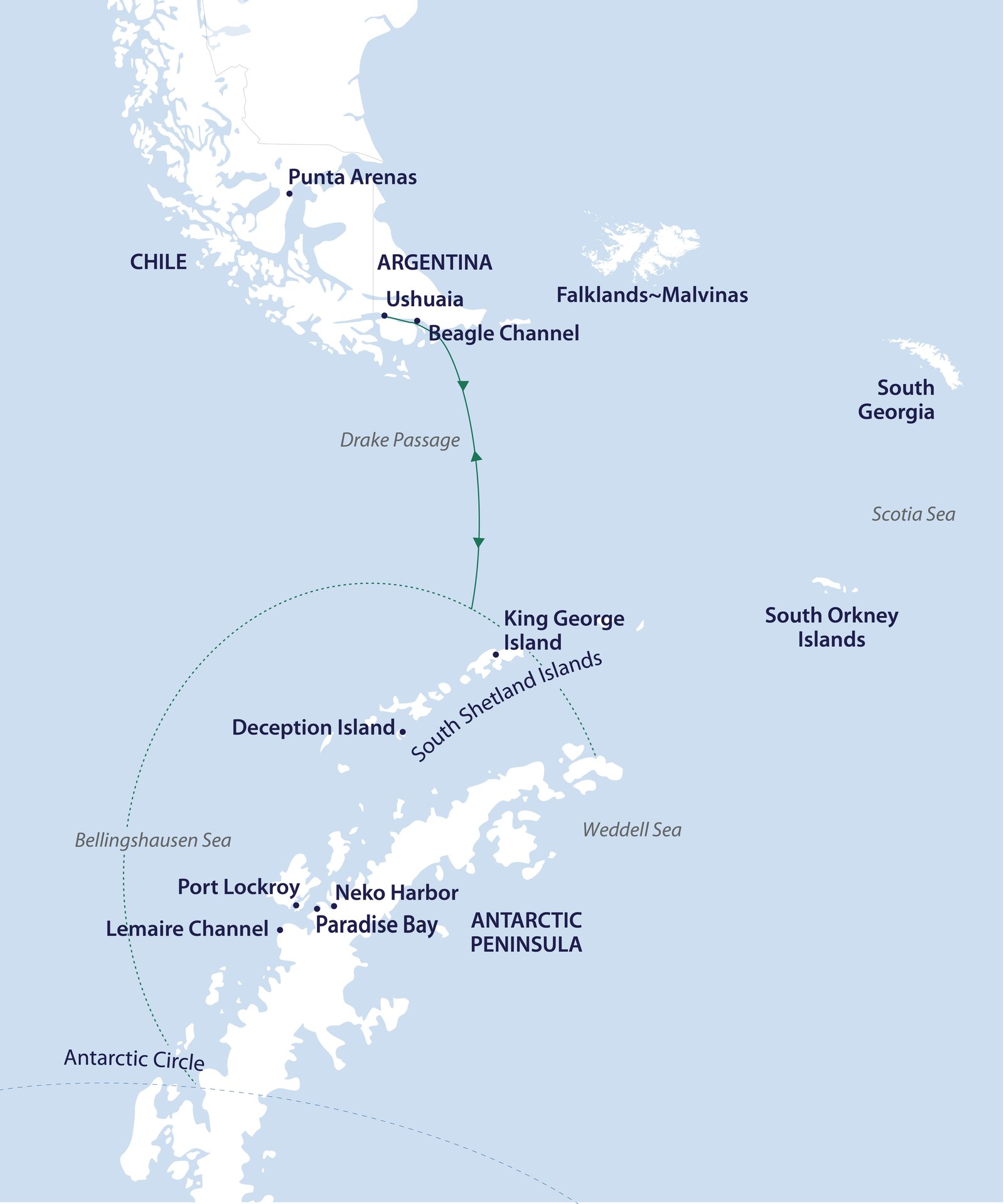 Mapa do Itinerário