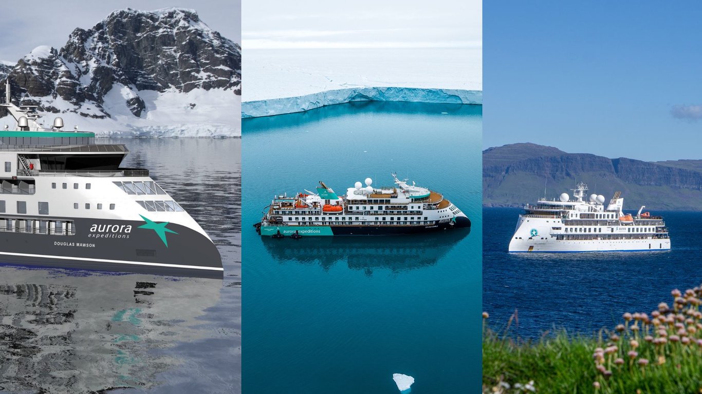 Aurora Expeditions's 3 Sister Ships