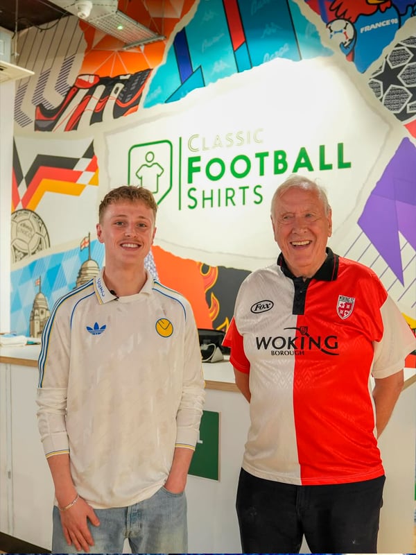 Ellis Platten Shirt Shopping with Martin Tyler