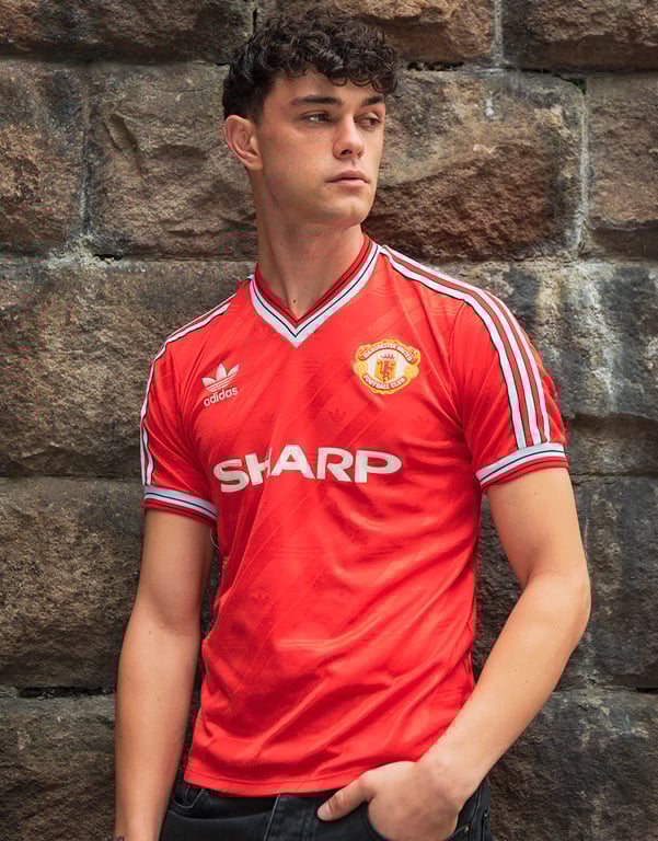 Shop Manchester United 1986-87 Home Shirt