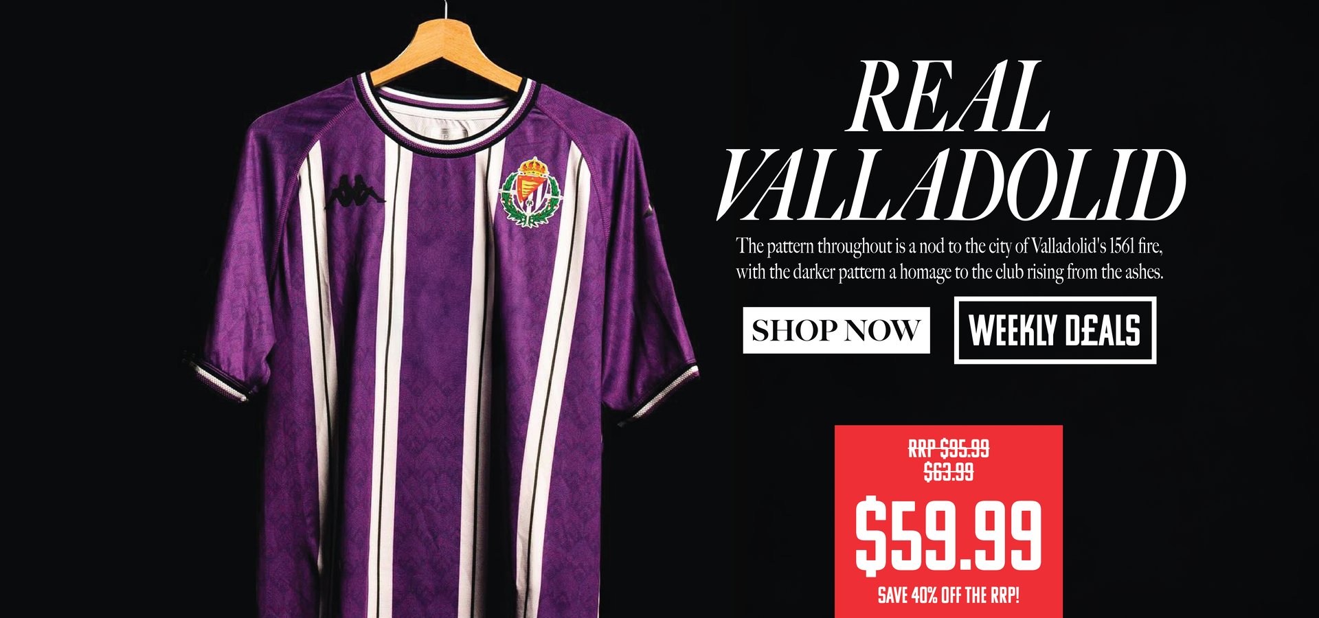 Shop Classic Football Shirts Weekly Deals - Huge Current Season Discounts for 1 Week Only - Don't Miss Out!