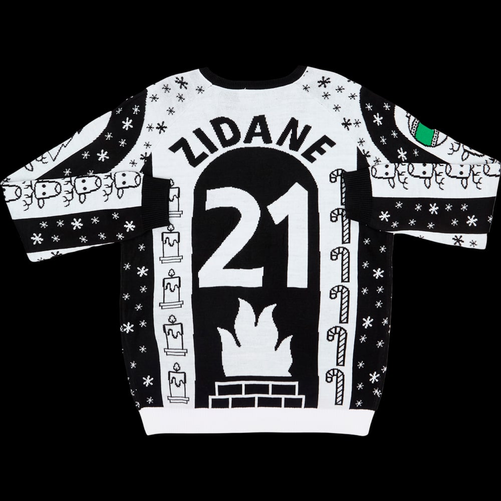Zidane #21 Snowy Christmas Jumper
