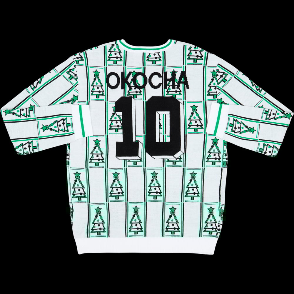 Okocha #10 Naija Christmas Jumper