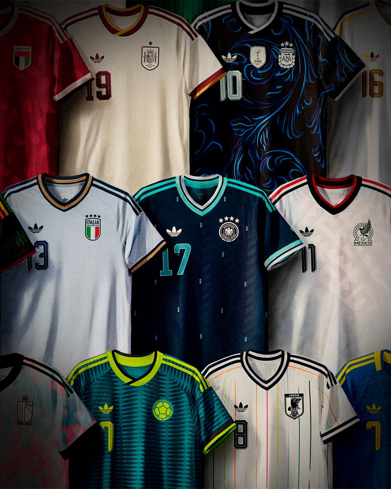 adidas World Cup Away Shirts