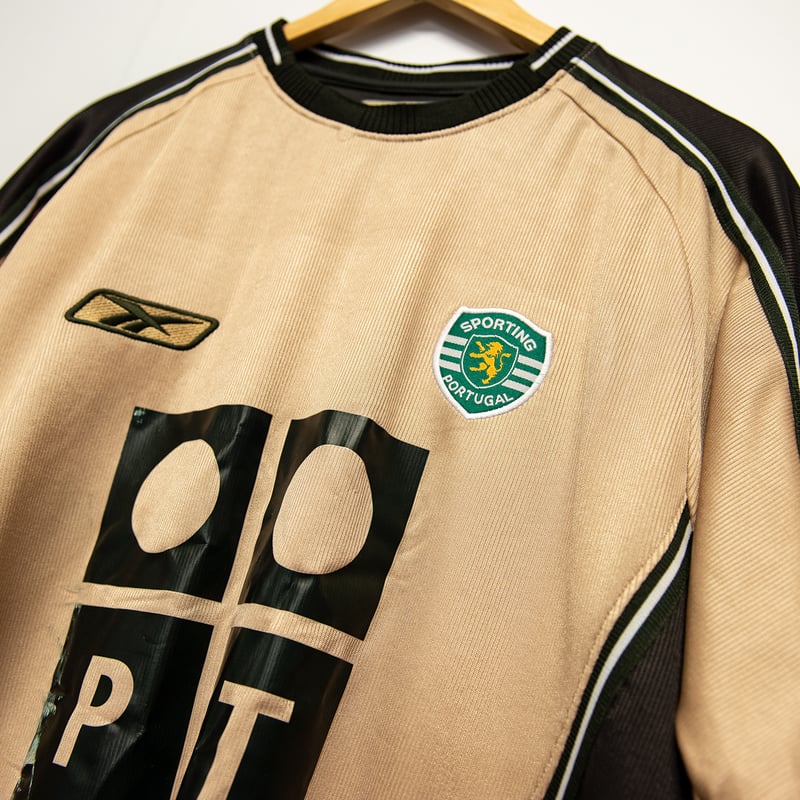Original match-worn Sporting CP shirt, front view