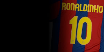 Shop Ronaldinho Football Shirts and Jerseys