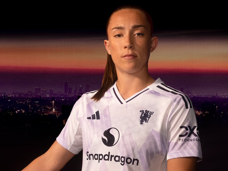 Manchester United 2025-26 Women's Away Shirt
