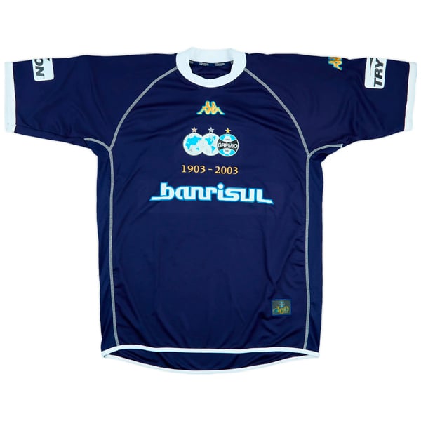 2003 Gremio Centenary Fourth Shirt #10 - 7/10 - (XL)