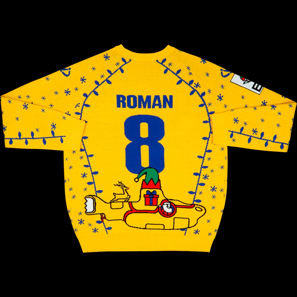 Roman #8 Felices Fiestas Christmas Jumper