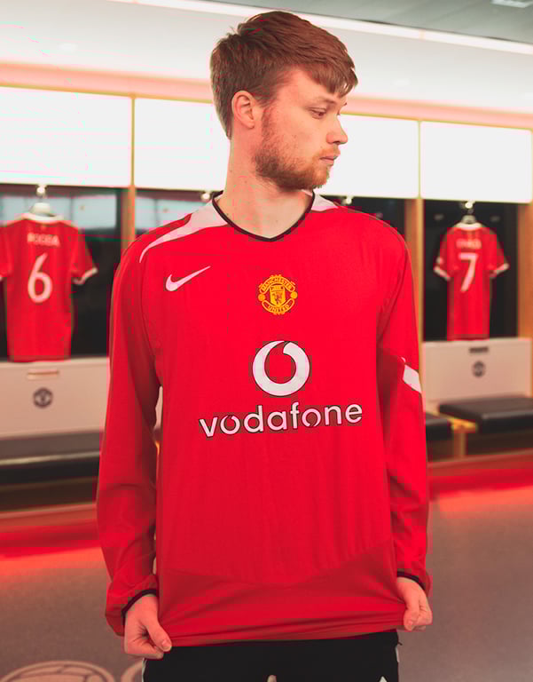 Shop Manchester United 2004-06 Home Shirt