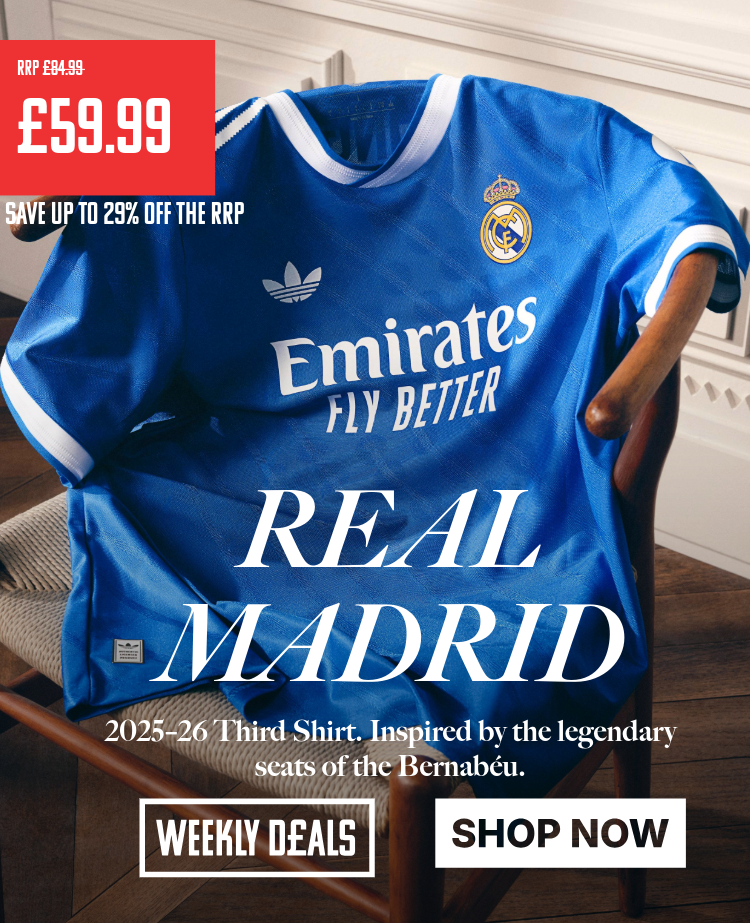 Shop Clearance Football Shirts - huge discounts on recent season jerseys and kits