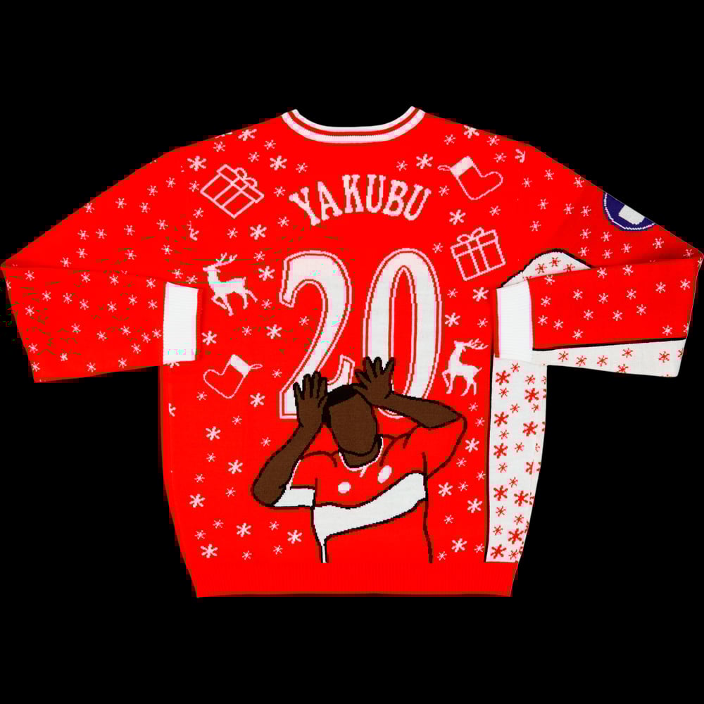 Yakubu #20 Snow Christmas Jumper