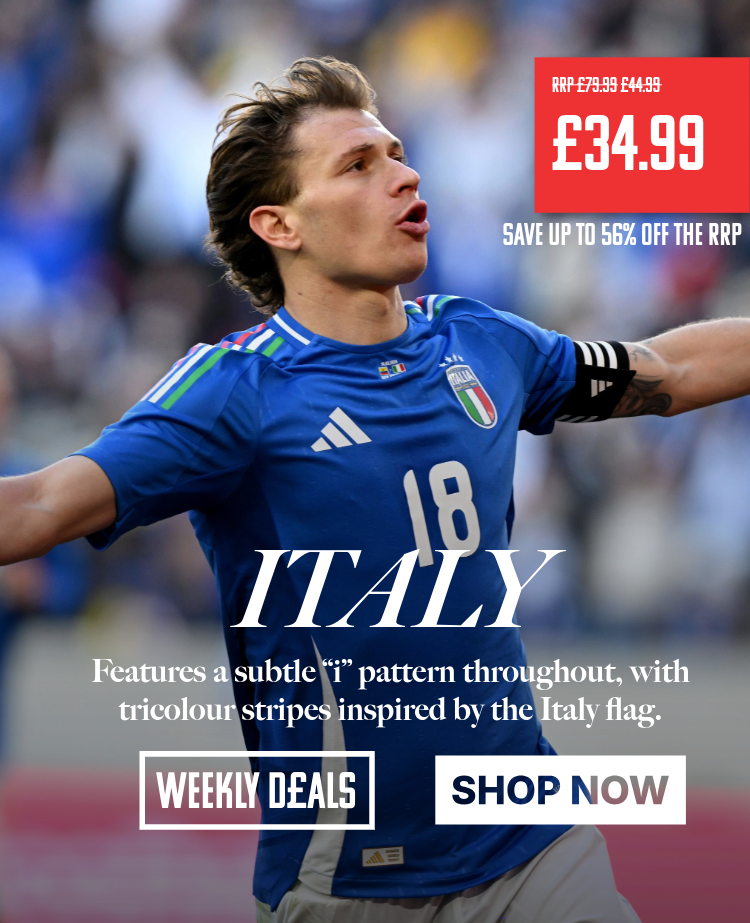 Shop Clearance Football Shirts - huge discounts on recent season jerseys and kits