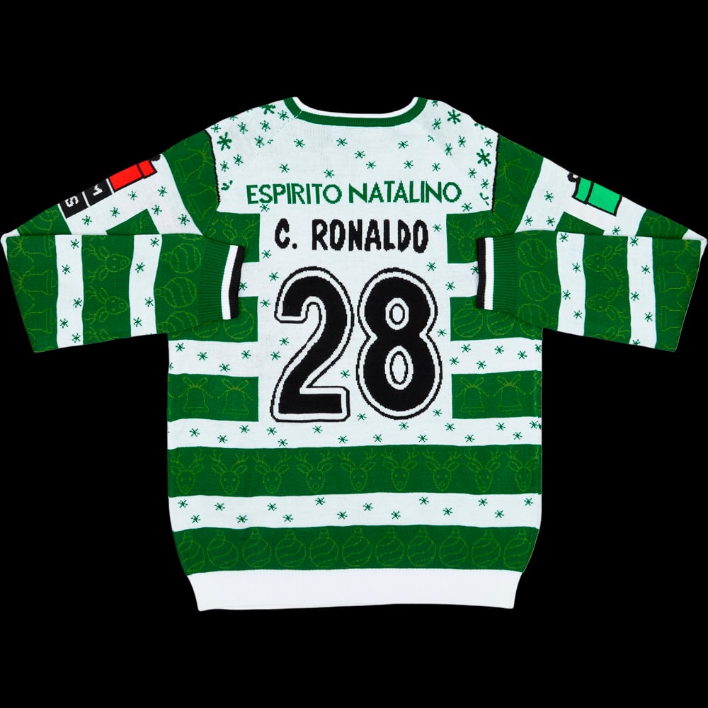 C.Ronaldo #28 Presente Christmas Jumper
