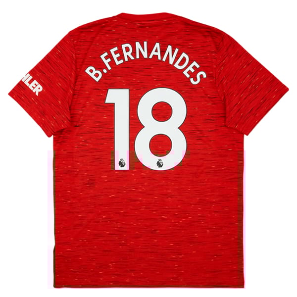 2020-21 Manchester United Home Shirt B.Fernandes #18