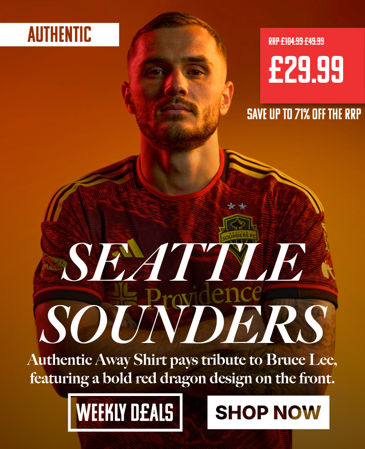 Shop Clearance Football Shirts - huge discounts on recent season jerseys and kits