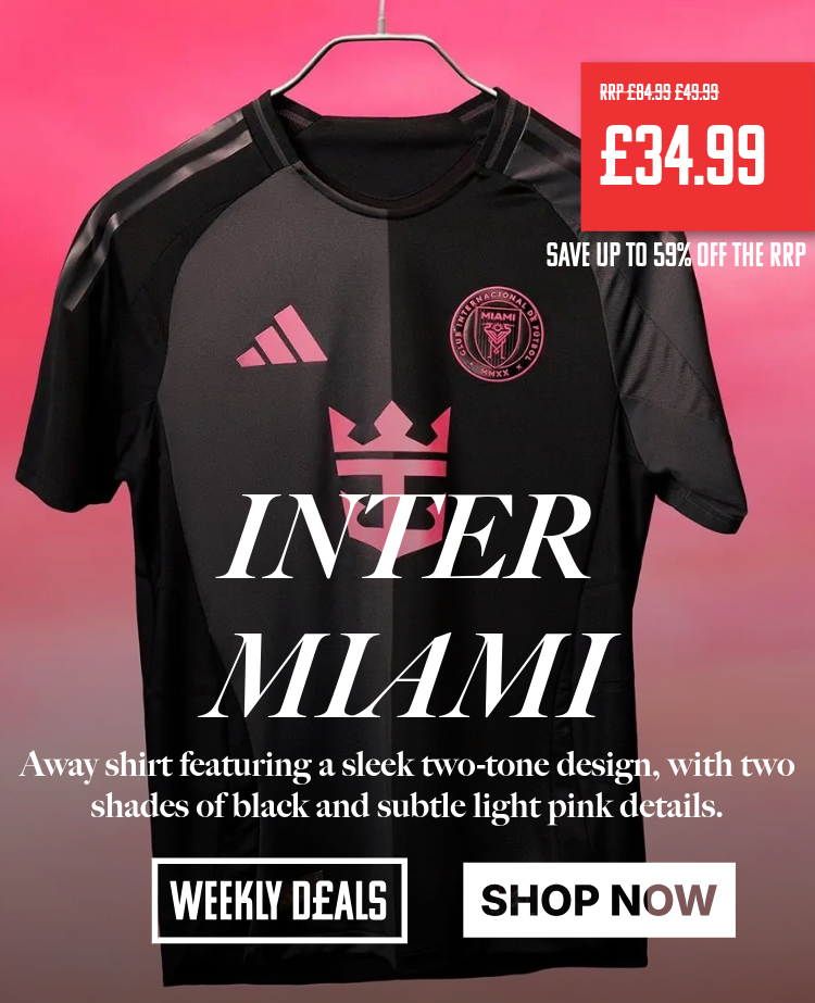 Shop Clearance Football Shirts - huge discounts on recent season jerseys and kits