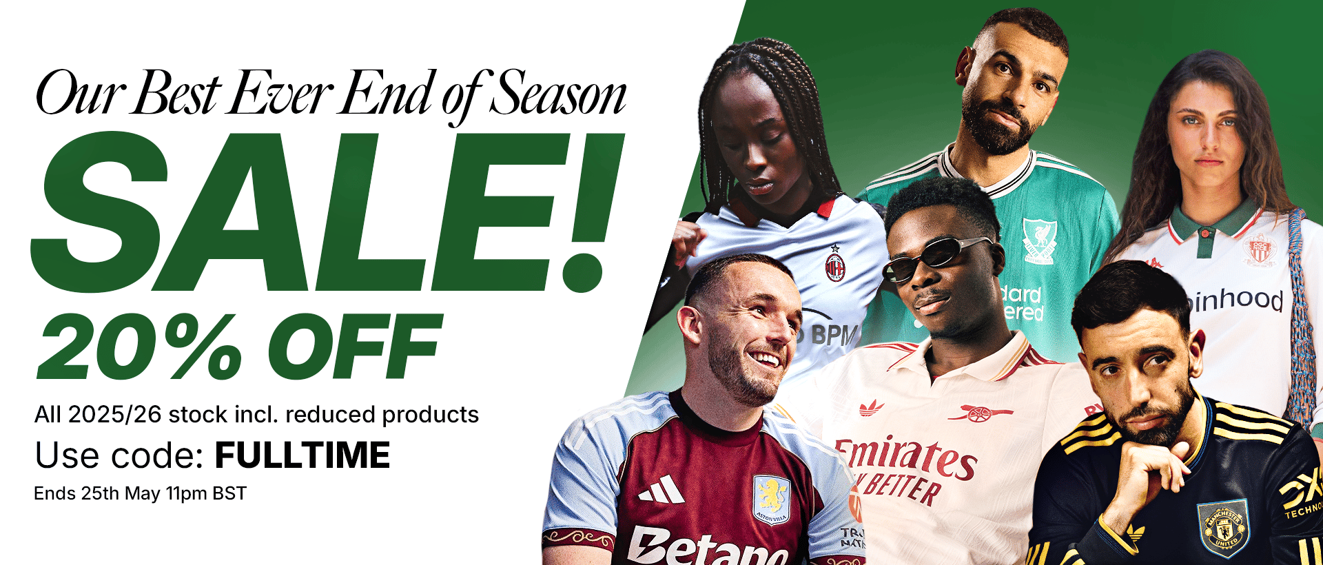 Shop End of Season Sale
