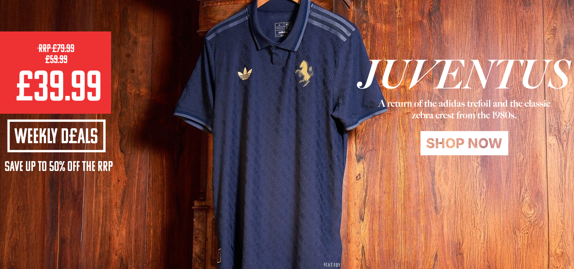 Shop Clearance Football Shirts - huge discounts on recent season jerseys and kits