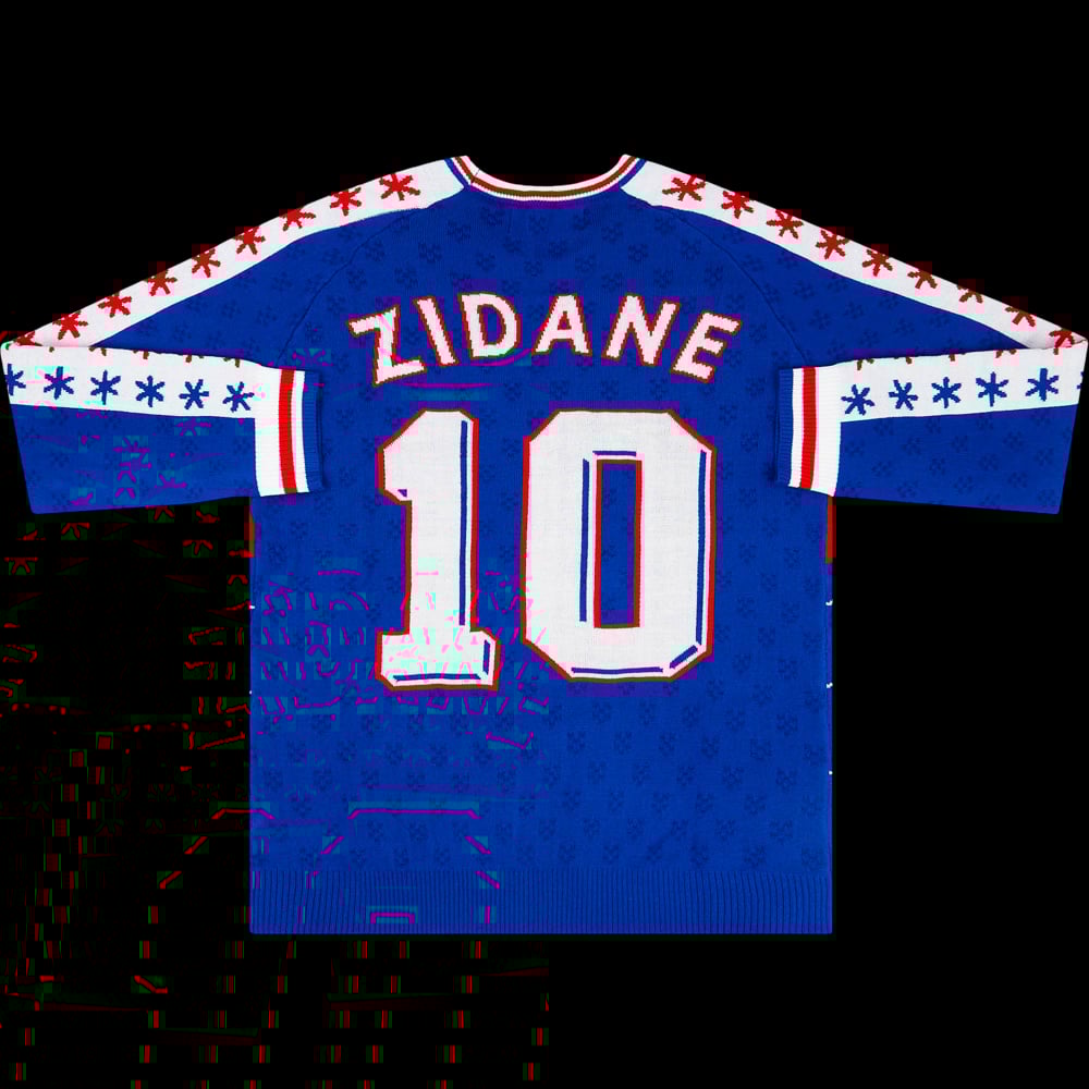 France Zidane #10 Noël Christmas Jumper