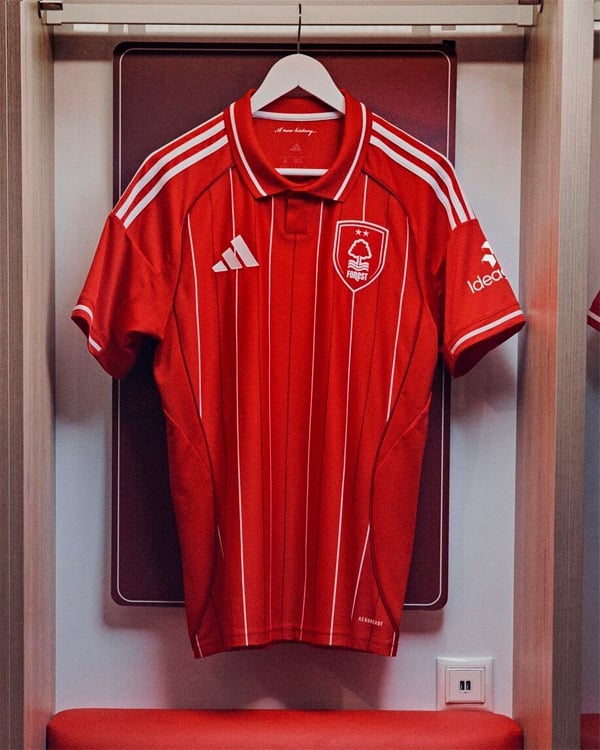 Nottingham Forest Home Shirt 2025 Adidas