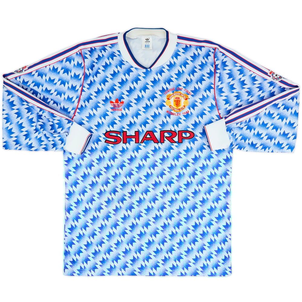 2004 Manchester United Match Issue FA Cup Final Home Shirt Butt #8