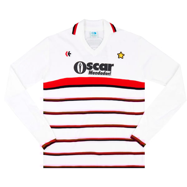 1984-85 AC Milan RollyGo-Reissue Away L/S Shirt #6 (Baresi) L