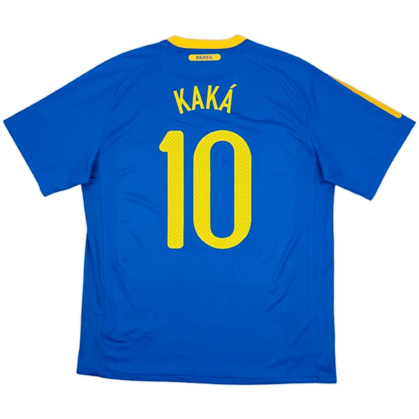 2010-11 Brazil Away Shirt Kaka #10 - 9/10 - (L)