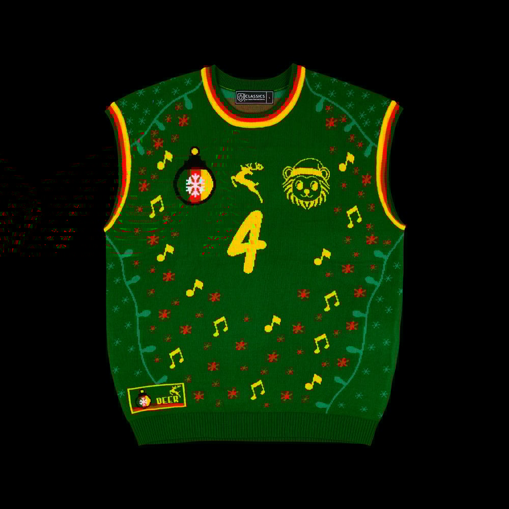 Song #4 Sleeveless Christmas Jumper
