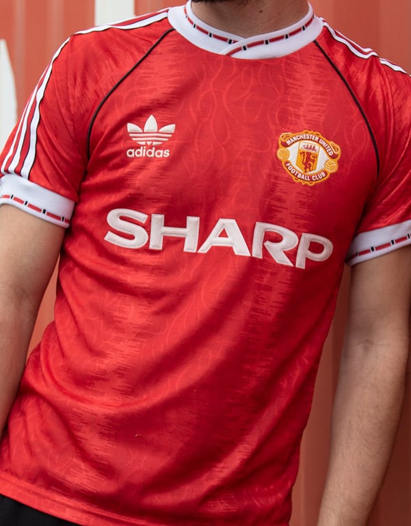 Shop Manchester United 1990-92 Home Shirt