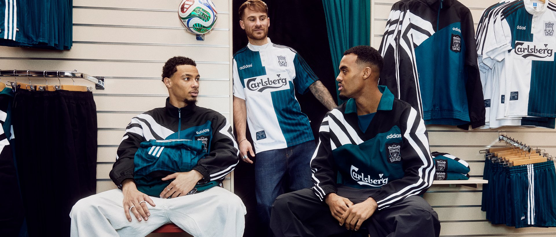 Shop Liverpool adidas 1995-96 Bringback Collection