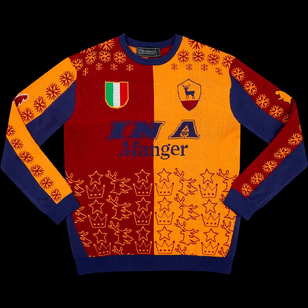 Totti #10 In A Manger Christmas Jumper
