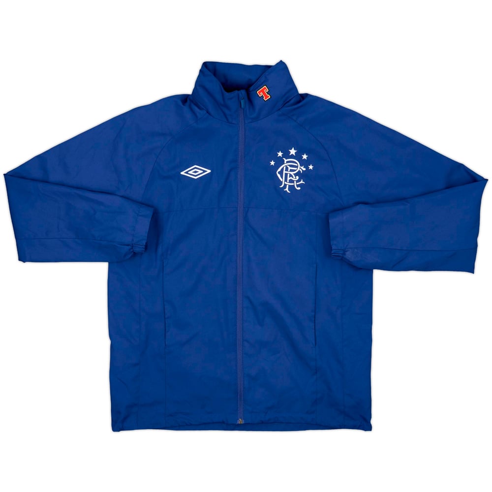 2011-12 Rangers Umbro Hooded Rain Jacket - 9/10 - (M)