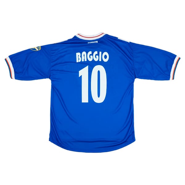 2001-02 Brescia Garman Reissue Home Shirt Baggio #10