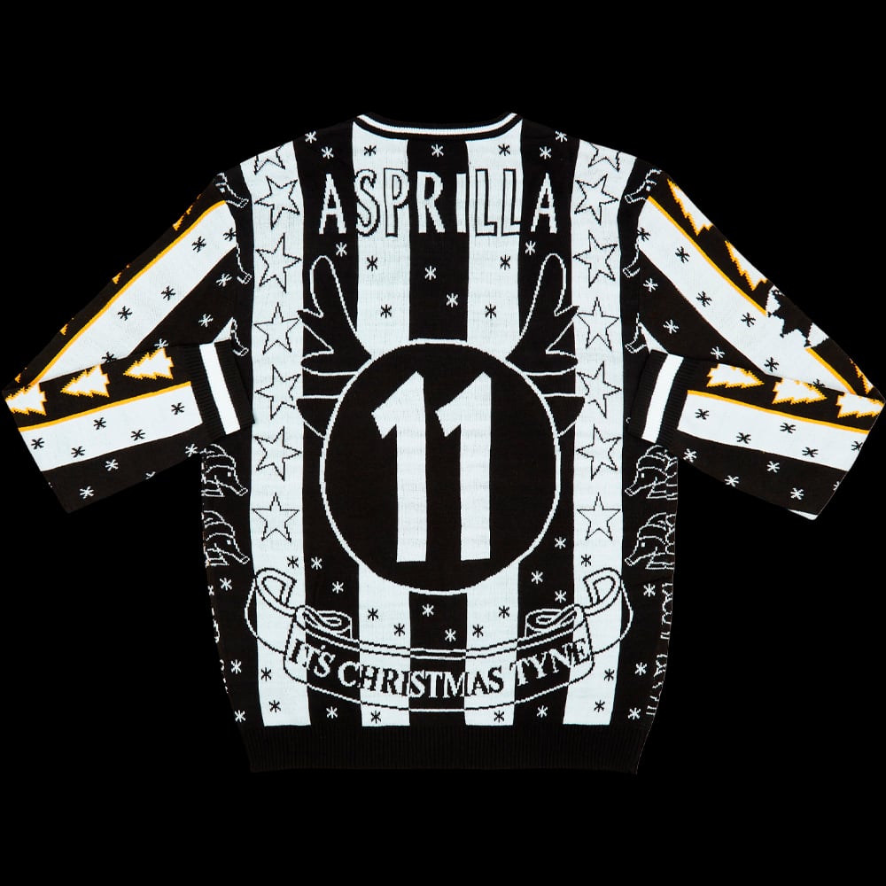 Asprilla #11 It's Christmas Tyne Christmas Jumper