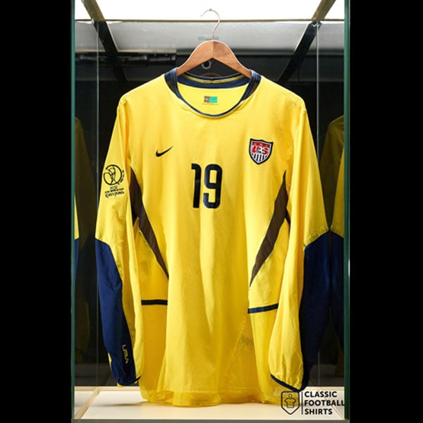 2002 USA Match Issue World Cup GK Shirt Meola #19