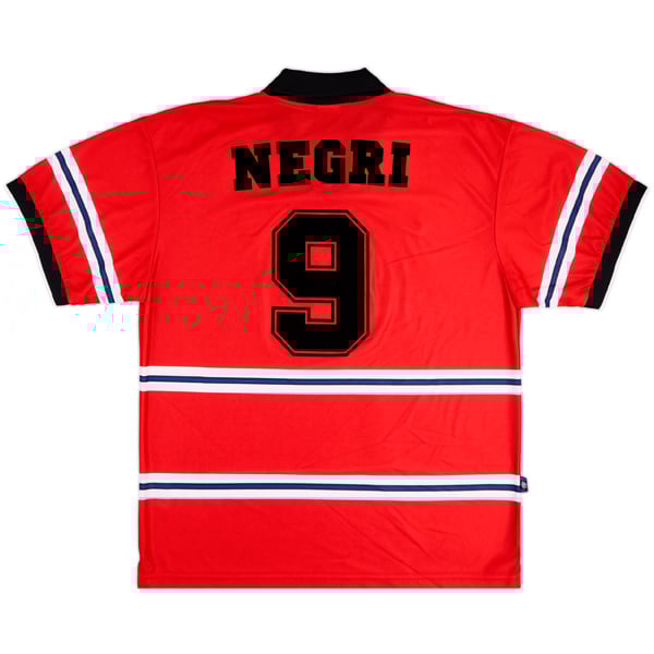 1997-98 Rangers Match Issue Champions League Third Shirt Negri #9