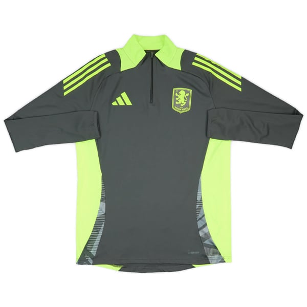 2024-25 Aston Villa adidas 1/4 Zip Training Top
