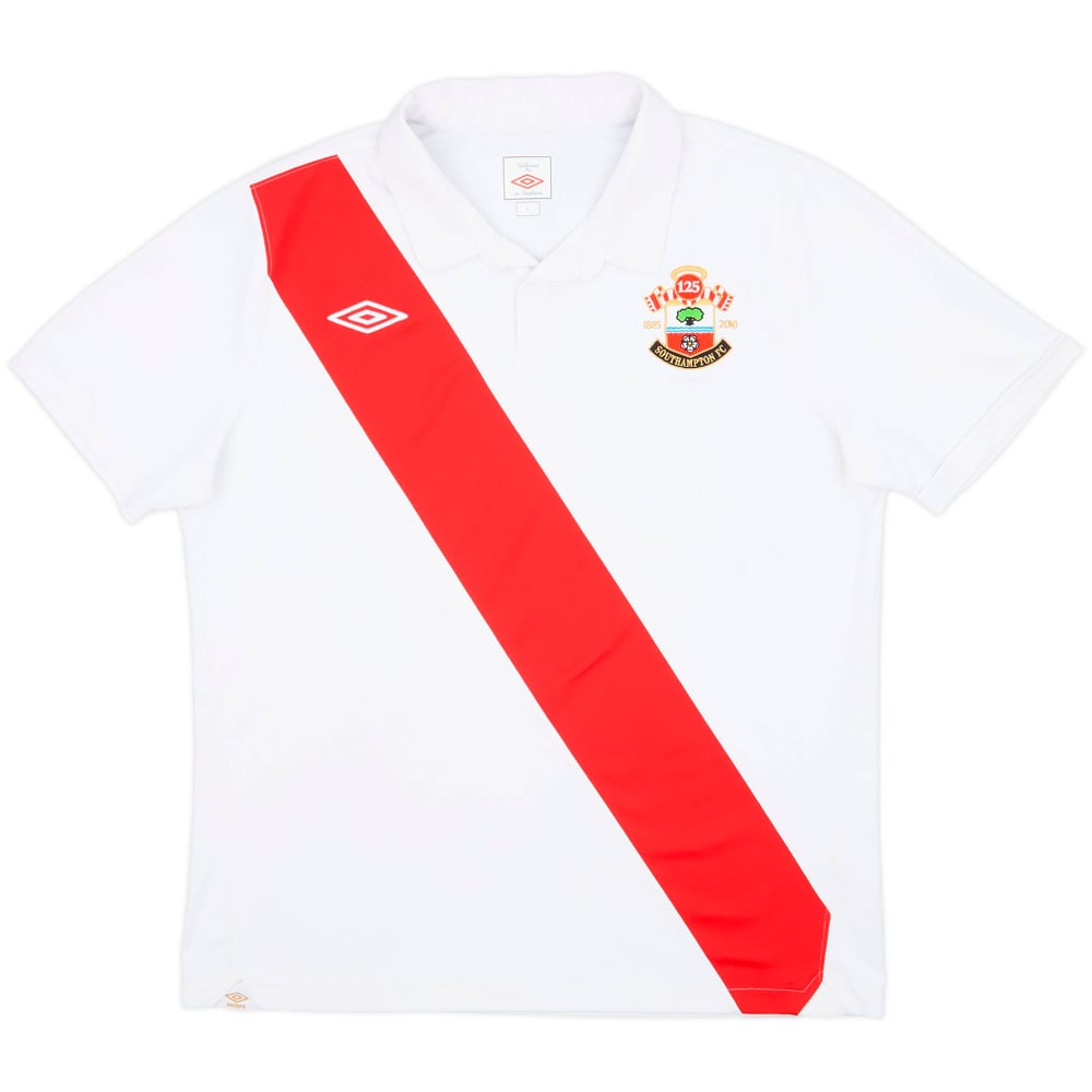 2010-11 Southampton 125 Years Home Shirt - 8/10 - (XL)