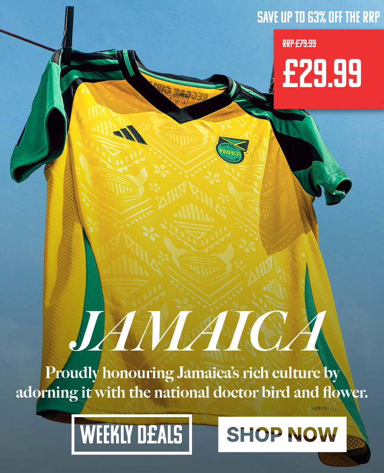 Shop Clearance Football Shirts - huge discounts on recent season jerseys and kits