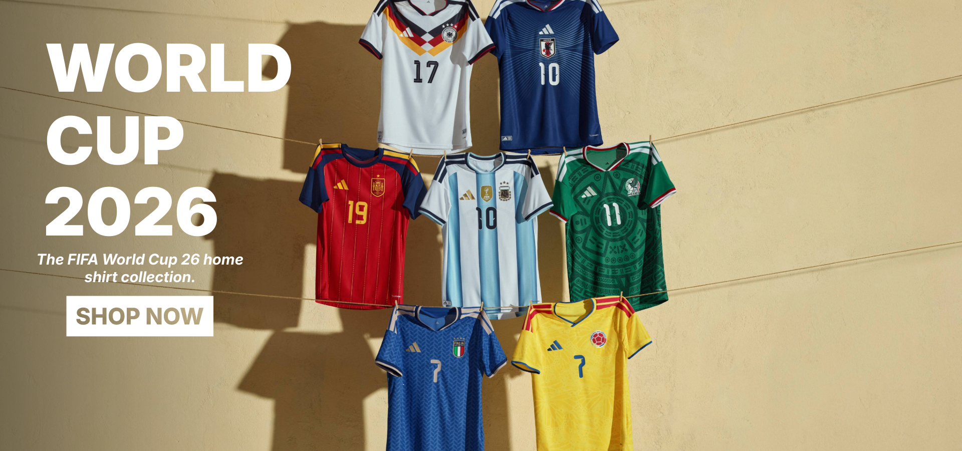 Shop World Cup Kits