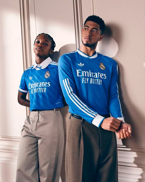 Real Madrid Adidas Third Jersey 2025 Grey